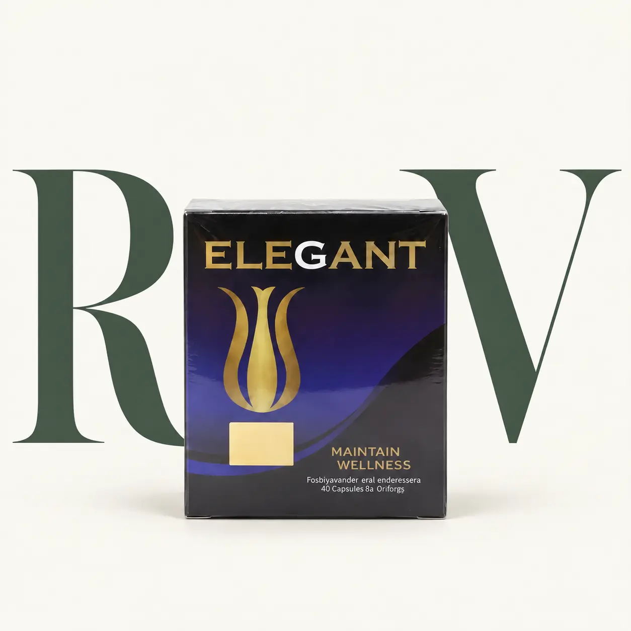 Elegant – مكمل غذائي عشبي (30 كبسولة) — عبوة المنتج