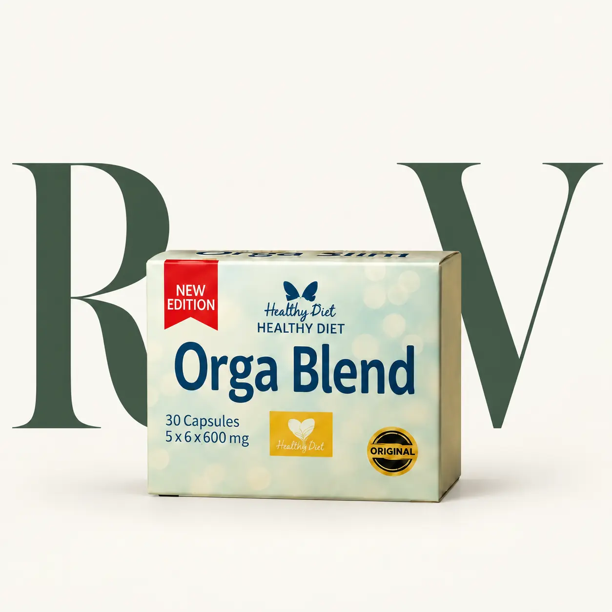 مكمل Orga العشبي المتطور — عبوة المنتج