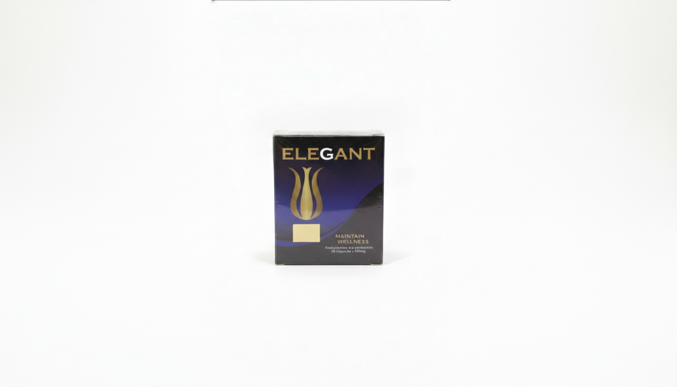 مكمل Elegant المتطور – تركيبة عشبية لدعم الحيوية والتناسق البدني (30 كبسولة)